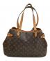 LOUIS VUITTON（ルイ ヴィトン）の古着「ショルダートートバッグ　モノグラム　バティニョール オリゾンタル」｜ブラウン