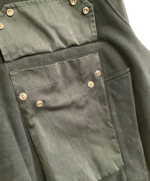 TEN-C（テンシー）TEN-C (テンシー) プルオーバーパーカー　Cargo-pocket Detail Hoodie ブラック サイズ:XLの古着・服飾アイテム
