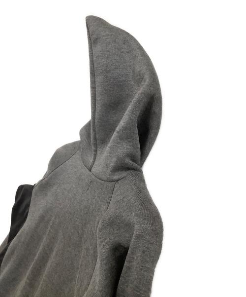 KOLOR（カラー）KOLOR (カラー) 異素材切替スウェット　18SS グレー×ブラック サイズ:3の古着・服飾アイテム