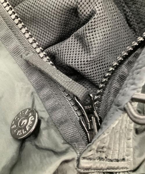 STONE ISLAND（ストーンアイランド）STONE ISLAND (ストーンアイランド) アノラックパーカー　Nylon Raso TC Smock Jacket　21AW ブラック サイズ:Lの古着・服飾アイテム