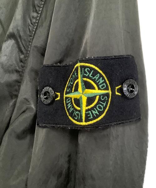 STONE ISLAND（ストーンアイランド）STONE ISLAND (ストーンアイランド) アノラックパーカー　Nylon Raso TC Smock Jacket　21AW ブラック サイズ:Lの古着・服飾アイテム