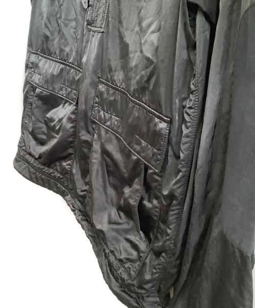 STONE ISLAND（ストーンアイランド）STONE ISLAND (ストーンアイランド) アノラックパーカー　Nylon Raso TC Smock Jacket　21AW ブラック サイズ:Lの古着・服飾アイテム