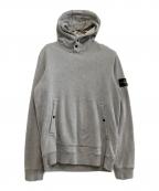 STONE ISLANDストーンアイランド）の古着「プルオーバーパーカー　ガーメントダイ プルオーバー」｜グレー