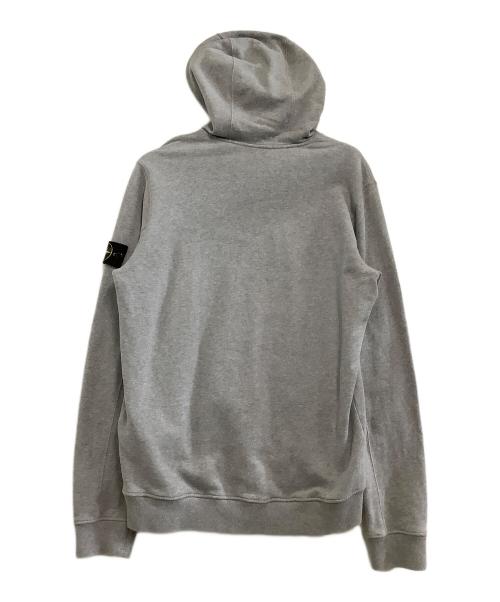 STONE ISLAND（ストーンアイランド）STONE ISLAND (ストーンアイランド) プルオーバーパーカー　ガーメントダイ プルオーバー グレー サイズ:Lの古着・服飾アイテム