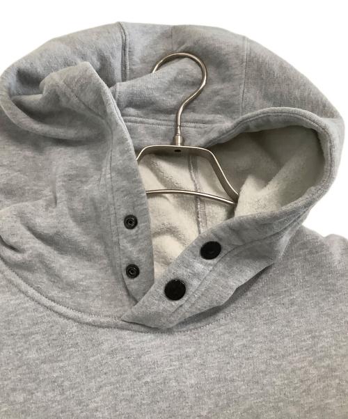 STONE ISLAND（ストーンアイランド）STONE ISLAND (ストーンアイランド) プルオーバーパーカー　ガーメントダイ プルオーバー グレー サイズ:Lの古着・服飾アイテム