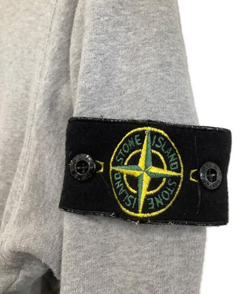 STONE ISLAND（ストーンアイランド）STONE ISLAND (ストーンアイランド) プルオーバーパーカー　ガーメントダイ プルオーバー グレー サイズ:Lの古着・服飾アイテム
