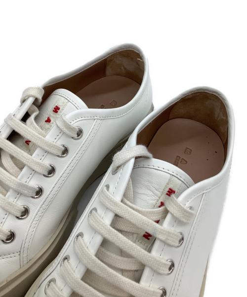 MARNI（マルニ）MARNI (マルニ) ローカットスニーカー PABLO LACE-UP SNEAKER ホワイト×ベージュ サイズ:40の古着・服飾アイテム
