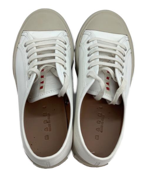 MARNI（マルニ）MARNI (マルニ) ローカットスニーカー PABLO LACE-UP SNEAKER ホワイト×ベージュ サイズ:40の古着・服飾アイテム