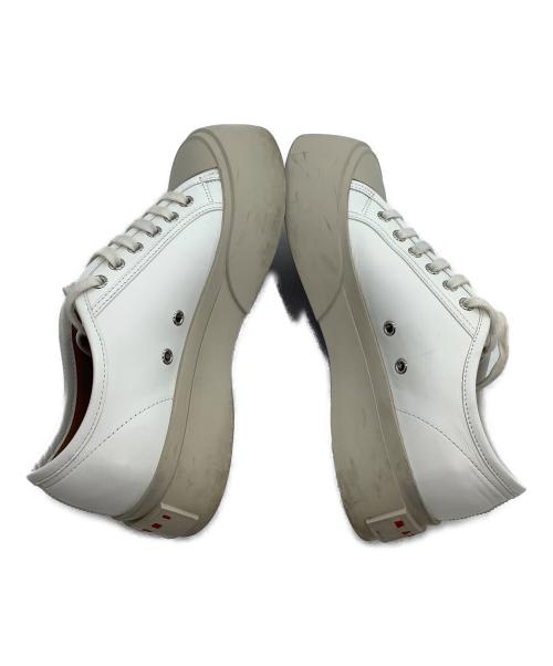 MARNI（マルニ）MARNI (マルニ) ローカットスニーカー PABLO LACE-UP SNEAKER ホワイト×ベージュ サイズ:40の古着・服飾アイテム