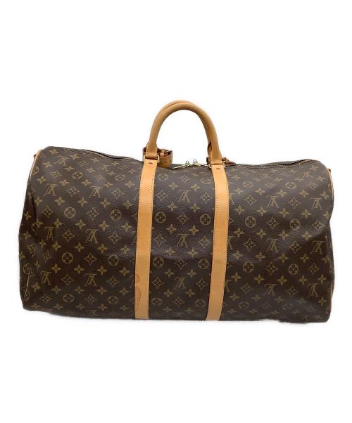 LOUIS VUITTON（ルイ ヴィトン）LOUIS VUITTON (ルイ ヴィトン) ボストンバッグ モノグラム キーポル・バンドリエール55の古着・服飾アイテム