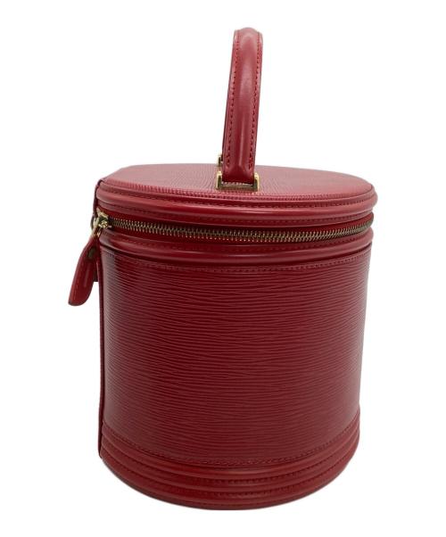 LOUIS VUITTON（ルイ ヴィトン）LOUIS VUITTON (ルイ ヴィトン) バニティバッグ エピ カンヌ カスティリアン・ レッドの古着・服飾アイテム