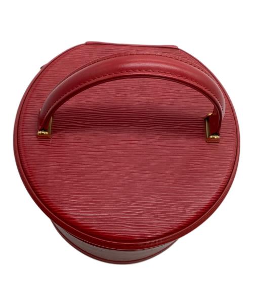 LOUIS VUITTON（ルイ ヴィトン）LOUIS VUITTON (ルイ ヴィトン) バニティバッグ エピ カンヌ カスティリアン・ レッドの古着・服飾アイテム