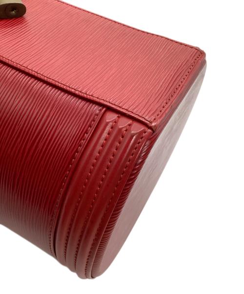 LOUIS VUITTON（ルイ ヴィトン）LOUIS VUITTON (ルイ ヴィトン) バニティバッグ エピ カンヌ カスティリアン・ レッドの古着・服飾アイテム