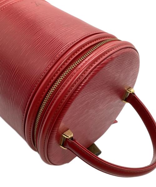 LOUIS VUITTON（ルイ ヴィトン）LOUIS VUITTON (ルイ ヴィトン) バニティバッグ エピ カンヌ カスティリアン・ レッドの古着・服飾アイテム