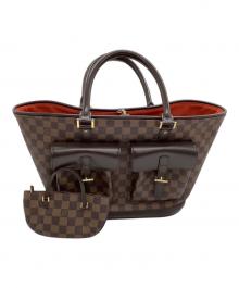 LOUIS VUITTON（ルイ ヴィトン）の古着「トートバッグ　ダミエ　マノスクGM」