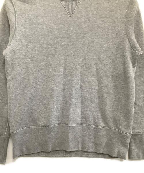 LOOPWHEELER（ループウィラー）LOOPWHEELER (ループウィラー) スウェット　	無地 グレー サイズ:Sの古着・服飾アイテム