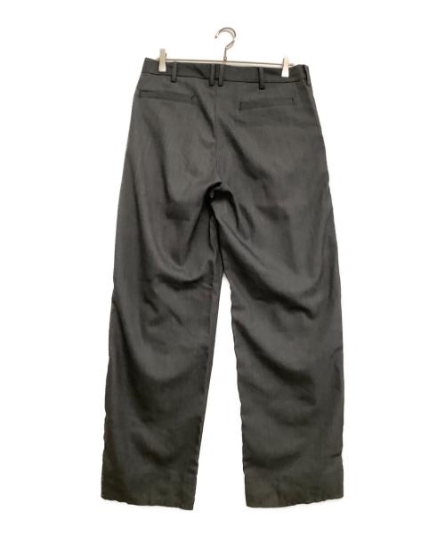 SimplyComplicated（シンプリーコンプリケイティド）SimplyComplicated (シンプリーコンプリケイティド) スラックス　MARBELT TROUSERS グレー サイズ:3の古着・服飾アイテム