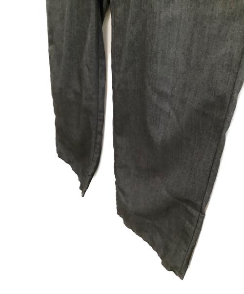 SimplyComplicated（シンプリーコンプリケイティド）SimplyComplicated (シンプリーコンプリケイティド) スラックス　MARBELT TROUSERS グレー サイズ:3の古着・服飾アイテム