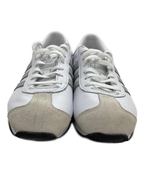 adidas（アディダス）adidas (アディダス) ローカットスニーカー カントリー Ⅱ ホワイト サイズ:26の古着・服飾アイテム