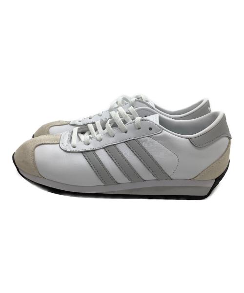 adidas（アディダス）adidas (アディダス) ローカットスニーカー カントリー Ⅱ ホワイト サイズ:26の古着・服飾アイテム