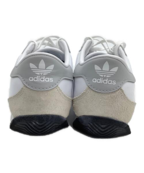 adidas（アディダス）adidas (アディダス) ローカットスニーカー カントリー Ⅱ ホワイト サイズ:26の古着・服飾アイテム