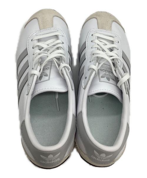 adidas（アディダス）adidas (アディダス) ローカットスニーカー カントリー Ⅱ ホワイト サイズ:26の古着・服飾アイテム