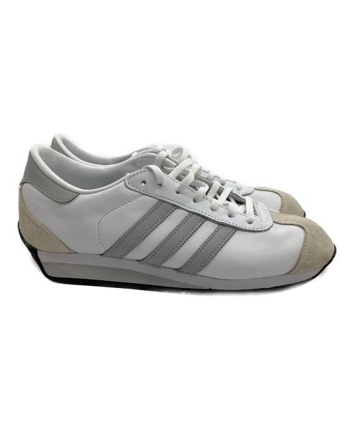 adidas（アディダス）adidas (アディダス) ローカットスニーカー カントリー Ⅱ ホワイト サイズ:26の古着・服飾アイテム