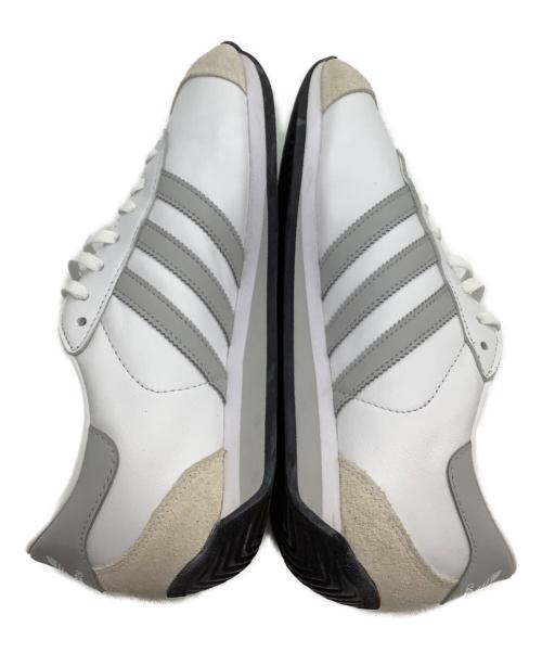 adidas（アディダス）adidas (アディダス) ローカットスニーカー カントリー Ⅱ ホワイト サイズ:26の古着・服飾アイテム