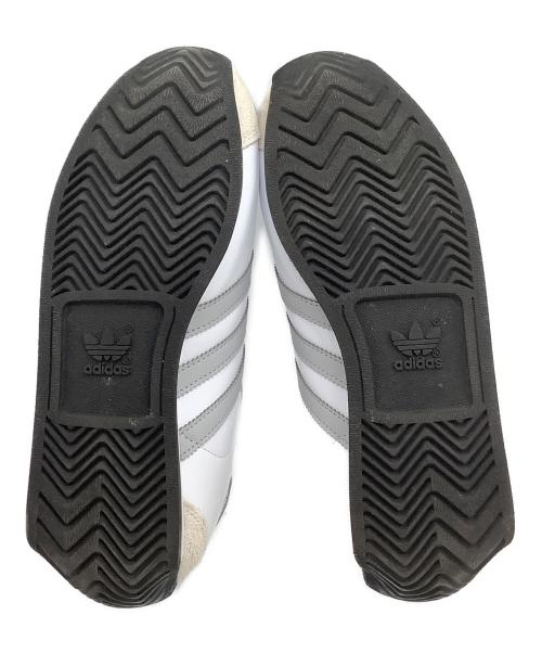 adidas（アディダス）adidas (アディダス) ローカットスニーカー カントリー Ⅱ ホワイト サイズ:26の古着・服飾アイテム