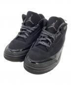 NIKEナイキ）の古着「ハイカットスニーカー Air Jordan 3 Retro」｜ブラック