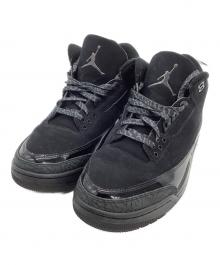 NIKE（ナイキ）の古着「ハイカットスニーカー Air Jordan 3 Retro」｜ブラック