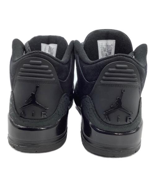 NIKE（ナイキ）NIKE (ナイキ) ハイカットスニーカー Air Jordan 3 Retro ブラック サイズ:28の古着・服飾アイテム