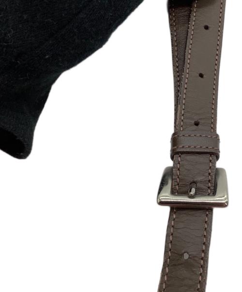 BURBERRY BLUE LABEL（バーバリー ブルー レーベル）BURBERRY BLUE LABEL (バーバリー ブルー レーベル) ショルダーバッグ チェック レッド×ブラウンの古着・服飾アイテム