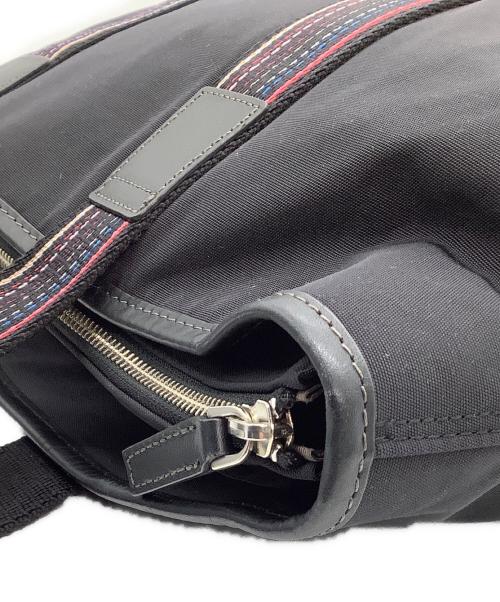 PAUL SMITH（ポールスミス）Paul Smith (ポールスミス) トートバッグ　マルチストライプ ブラックの古着・服飾アイテム