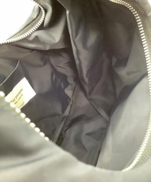 beautiful people（ビューティフルピープル）beautiful people (ビューティフルピープル) バッグ mebious bag in nylon twill S ブラックの古着・服飾アイテム