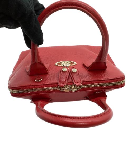 Vivienne Westwood（ヴィヴィアンウエストウッド）Vivienne Westwood (ヴィヴィアンウエストウッド) ハンドバッグ バルモラル レッドの古着・服飾アイテム
