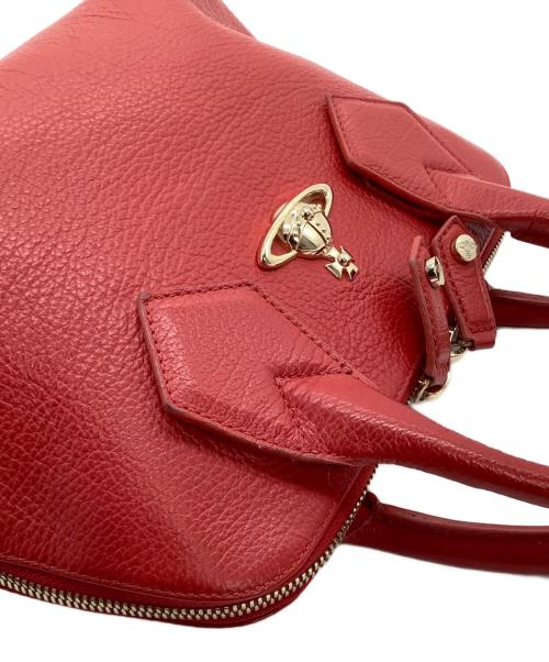 Vivienne Westwood（ヴィヴィアンウエストウッド）Vivienne Westwood (ヴィヴィアンウエストウッド) ハンドバッグ バルモラル レッドの古着・服飾アイテム