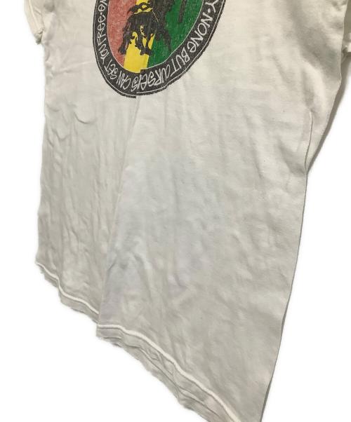 stussy（ステューシー）stussy (ステューシー) 半袖Tシャツ　YOURSELF FROM MENTAL ホワイト サイズ:Mの古着・服飾アイテム