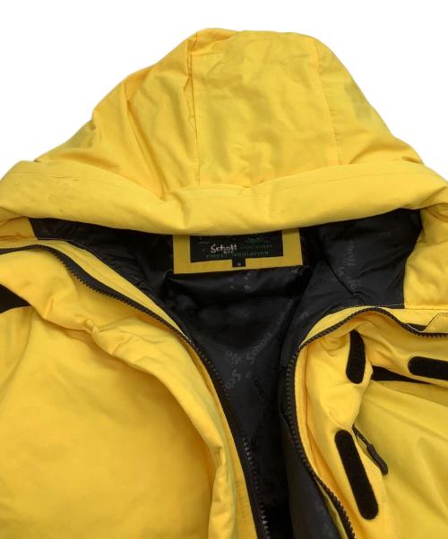 Schott（ショット）Schott (ショット) ダウンジャケット　2TONE SNORKEL DOWN PARKA イエロー×ブラック サイズ:Sの古着・服飾アイテム
