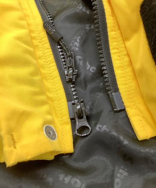 Schott（ショット）Schott (ショット) ダウンジャケット　2TONE SNORKEL DOWN PARKA イエロー×ブラック サイズ:Sの古着・服飾アイテム