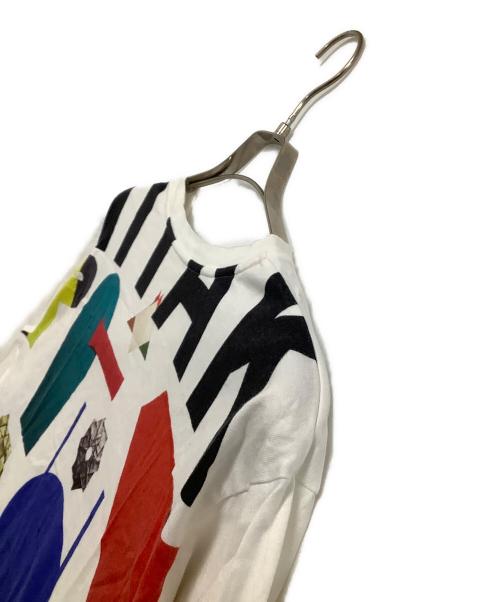 ISSEY MIYAKE（イッセイミヤケ）ISSEY MIYAKE (イッセイミヤケ) 半袖Tシャツ ホワイト サイズ:４の古着・服飾アイテム