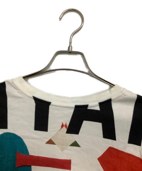 ISSEY MIYAKE（イッセイミヤケ）ISSEY MIYAKE (イッセイミヤケ) 半袖Tシャツ ホワイト サイズ:４の古着・服飾アイテム