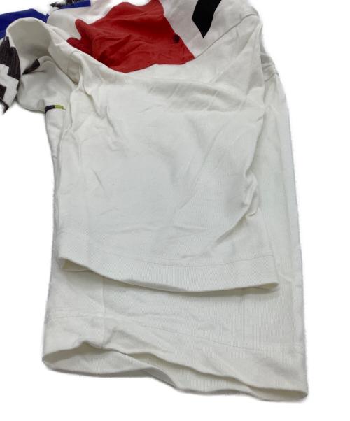 ISSEY MIYAKE（イッセイミヤケ）ISSEY MIYAKE (イッセイミヤケ) 半袖Tシャツ ホワイト サイズ:４の古着・服飾アイテム