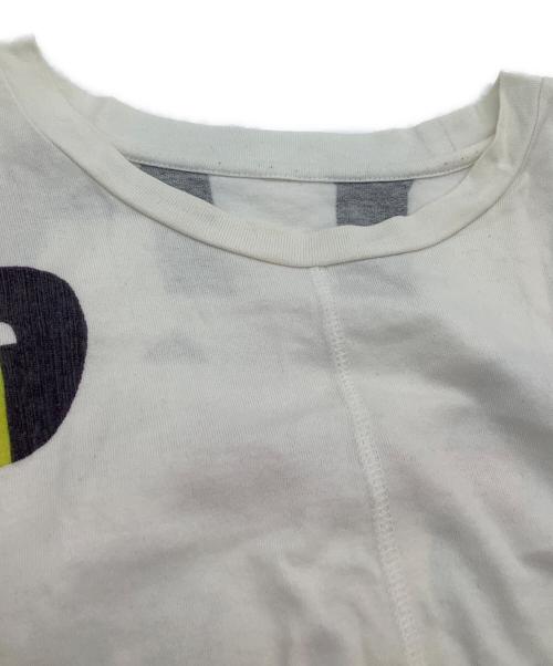 ISSEY MIYAKE（イッセイミヤケ）ISSEY MIYAKE (イッセイミヤケ) 半袖Tシャツ ホワイト サイズ:４の古着・服飾アイテム