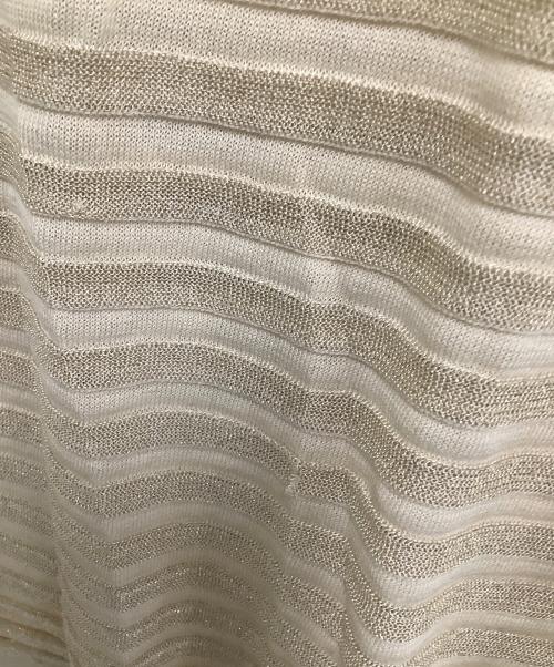 PLEATS PLEASE（プリーツプリーズ）PLEATS PLEASE (プリーツプリーズ) 半袖カットソー ベージュ サイズ:3の古着・服飾アイテム