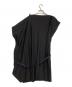 ISSEY MIYAKE (イッセイミヤケ) ノースリーブカットソー ブラック サイズ:2：15000円