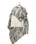 MM6 Maison Margiela (エムエムシックスメゾンマルジェラ) アシンメトリックスウェットドレープカットソー ホワイト サイズ:XS：20000円