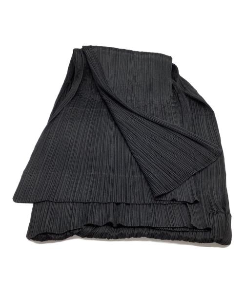 PLEATS PLEASE（プリーツプリーズ）PLEATS PLEASE (プリーツプリーズ) 変形ケープコート ブラック サイズ:表記なしの古着・服飾アイテム