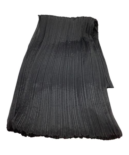 PLEATS PLEASE（プリーツプリーズ）PLEATS PLEASE (プリーツプリーズ) 変形ケープコート ブラック サイズ:表記なしの古着・服飾アイテム