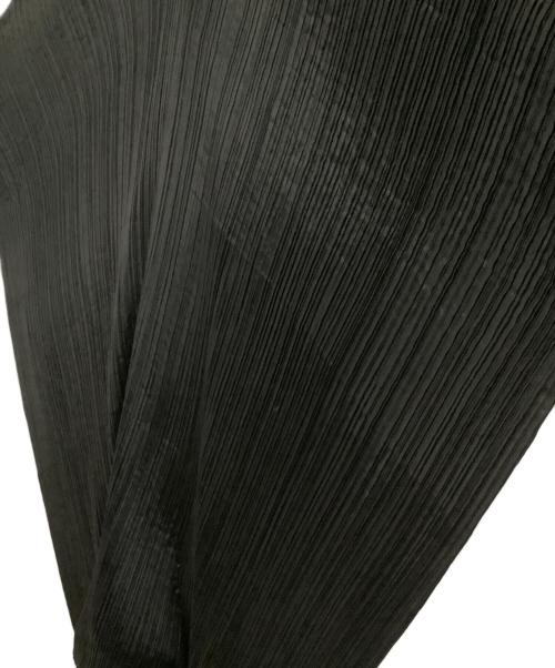 PLEATS PLEASE（プリーツプリーズ）PLEATS PLEASE (プリーツプリーズ) 変形ケープコート ブラック サイズ:表記なしの古着・服飾アイテム